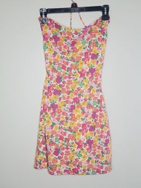 Princess Polly Celena Mini Dress Women's Size 2 Ditsy Floral Garden Party Flirty